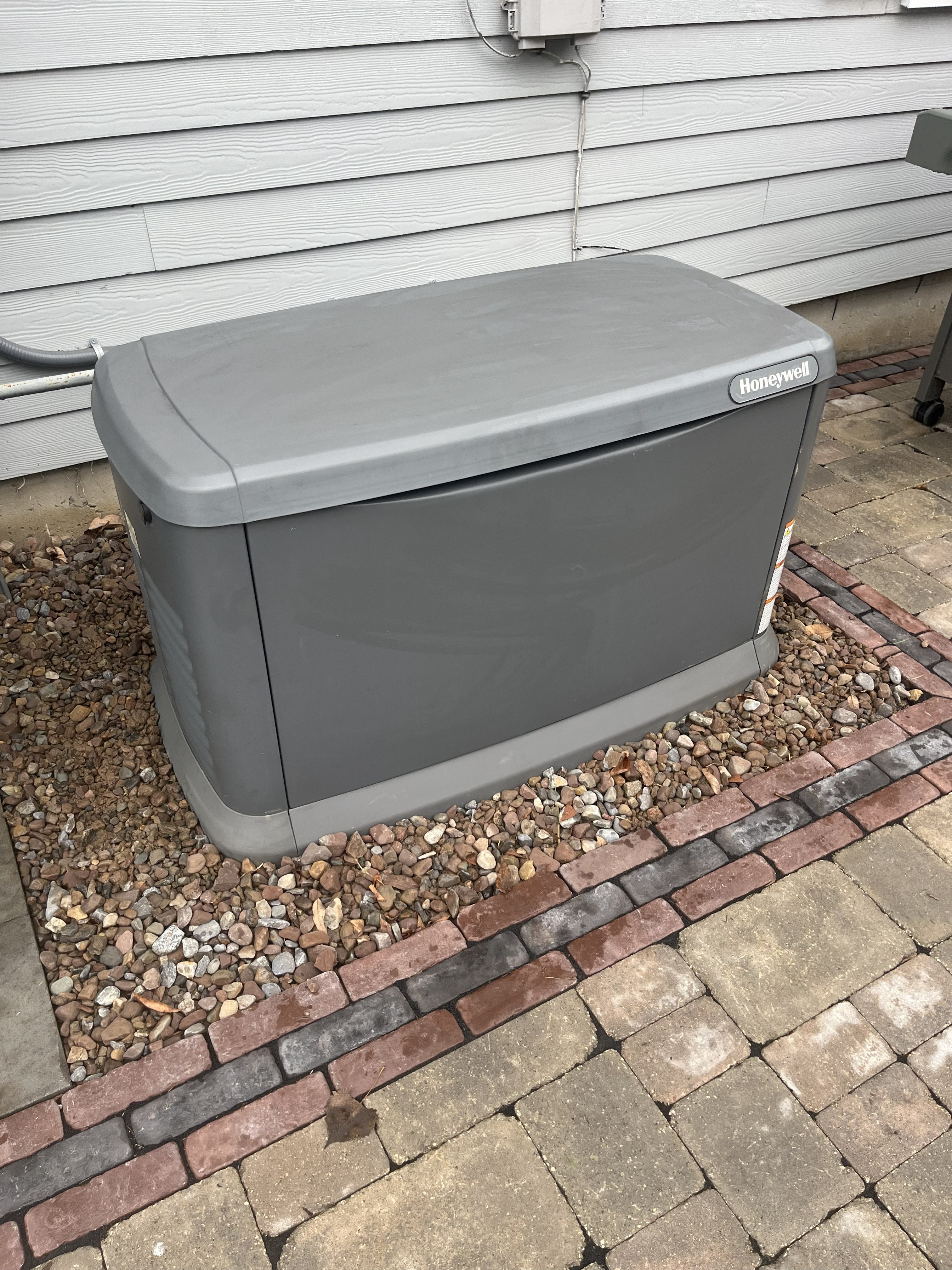 Whole-home backup generator installed by Schall and Young